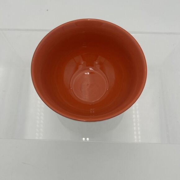Baum Brothers Tangiers Turquoise and Orange ~ Ceramic Stoneware Soup Cereal Bowl - Picture 4 of 10